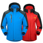 Plus Size Outdoor Men's and Women's Hooded Jackets