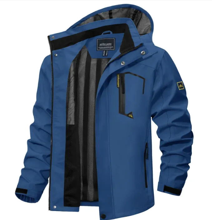 Men’s Windproof Hooded Puffer Jacket – FIT Series