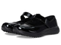 SKECHERS Zapatillas Microstrides-Old Schooled para niñas, color negro/negro, talla 4, para niños grandes