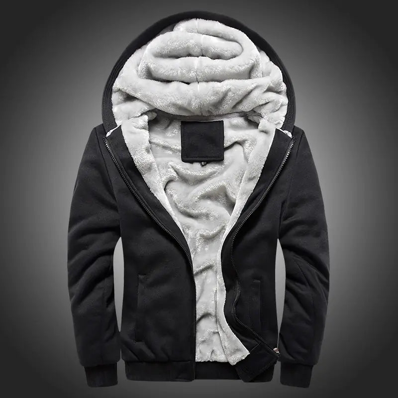 Men's Thickened Velvet Sports Padded Coat