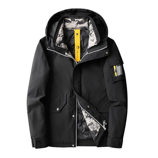 Ambrose Bulky Thick Hooded Padded Coat