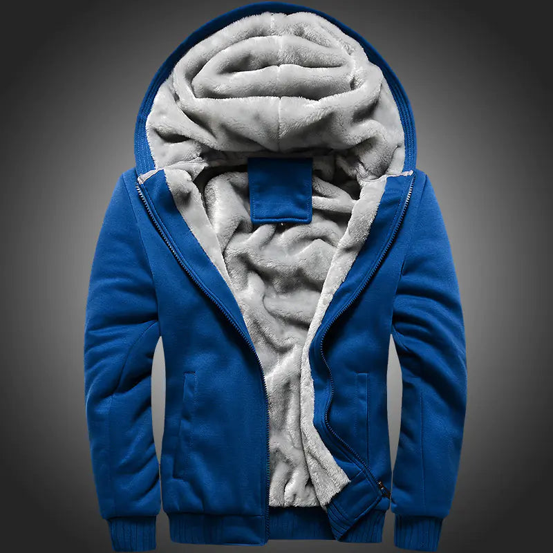 Men's Thickened Velvet Sports Padded Coat