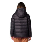 Columbia Womens Harmony Falls Hooded Down Jacket Black Medium