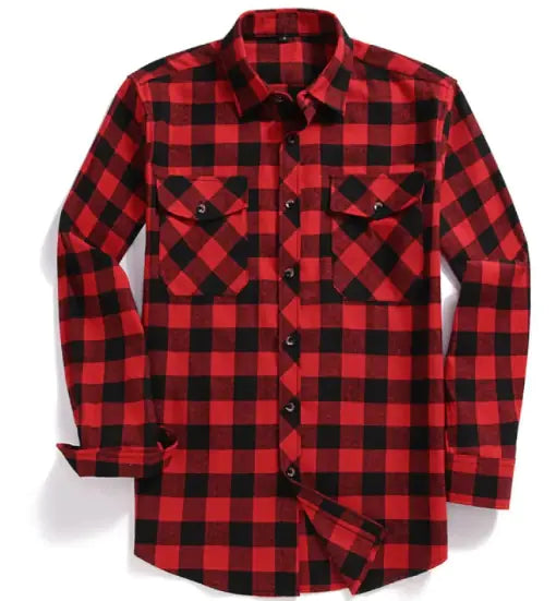 Plaid Flannel Shirt