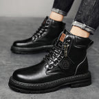 CYYTL Mens Boots Winter Shoes Leather