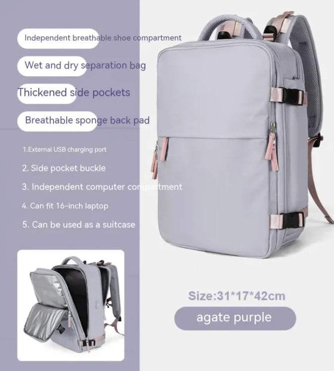 Versatile Nylon Backpack