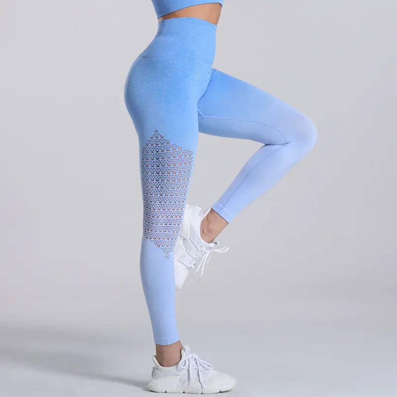 Seamless Quick-Drying Hip-Lifting Fitness Tights