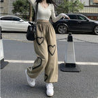 Stilvolle Hose mit weitem Bein für Damen