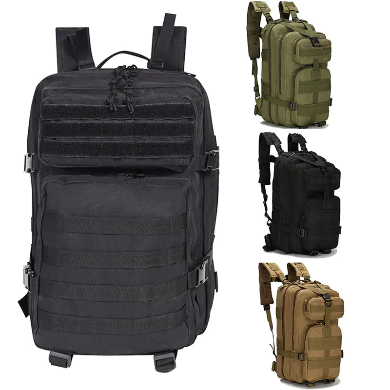 Men's Waterproof Tactical Military Backpack for Outdoor Use