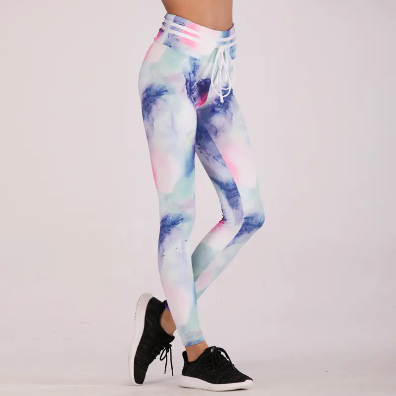 Leggings, Yoga Pants, Printed Tights, Inkjet Leggings
