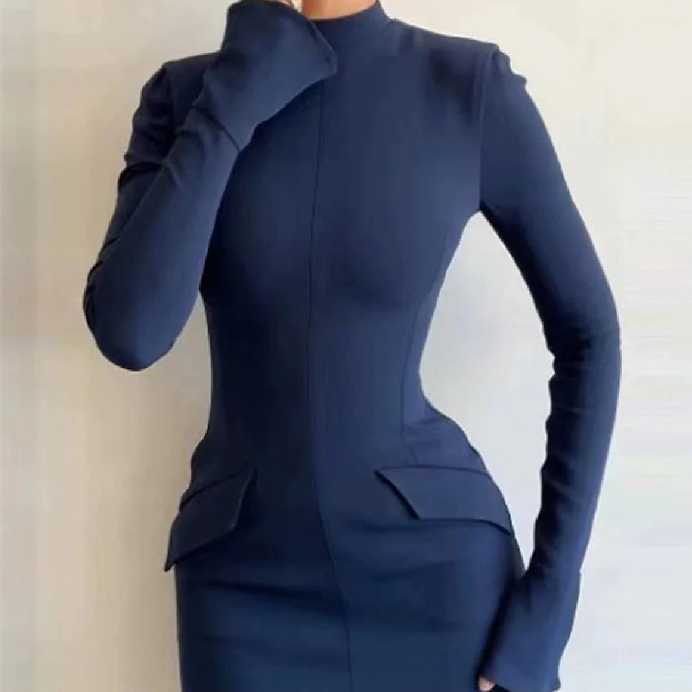 Neck Dress