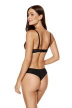 Sheer Mesh Demi Cup Bra Gorteks Madame