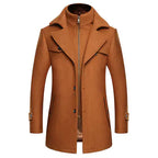 Men's Wool Overcoat (Double Layered)