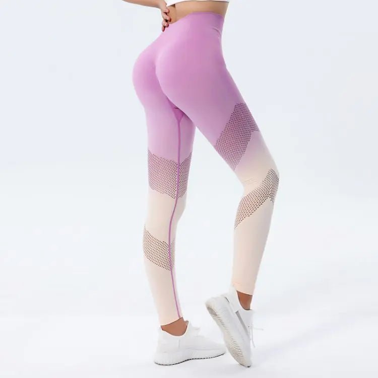 High Waist Seamless Yoga Sports Pants for Women