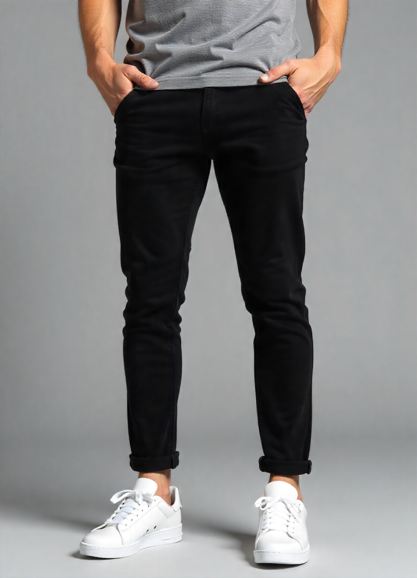 Men's Pants Retro Stretch Jeans