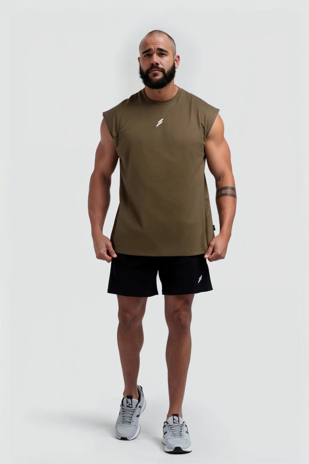 Mens Dri fit  Sleeveless Fitness T-Shirt