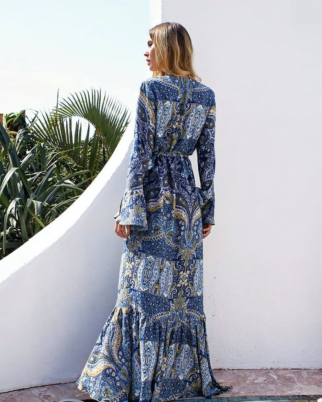 Bohemian Dress with Beach Cover-Up