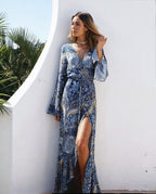Bohemian Dress with Beach Cover-Up
