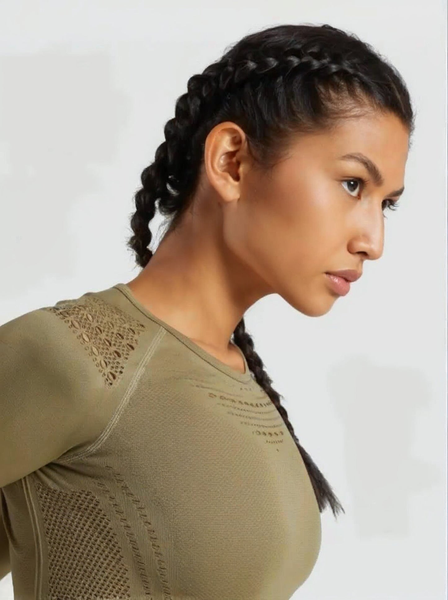 Seamless Women's Yoga Set - High Elasticity & Quick Dry