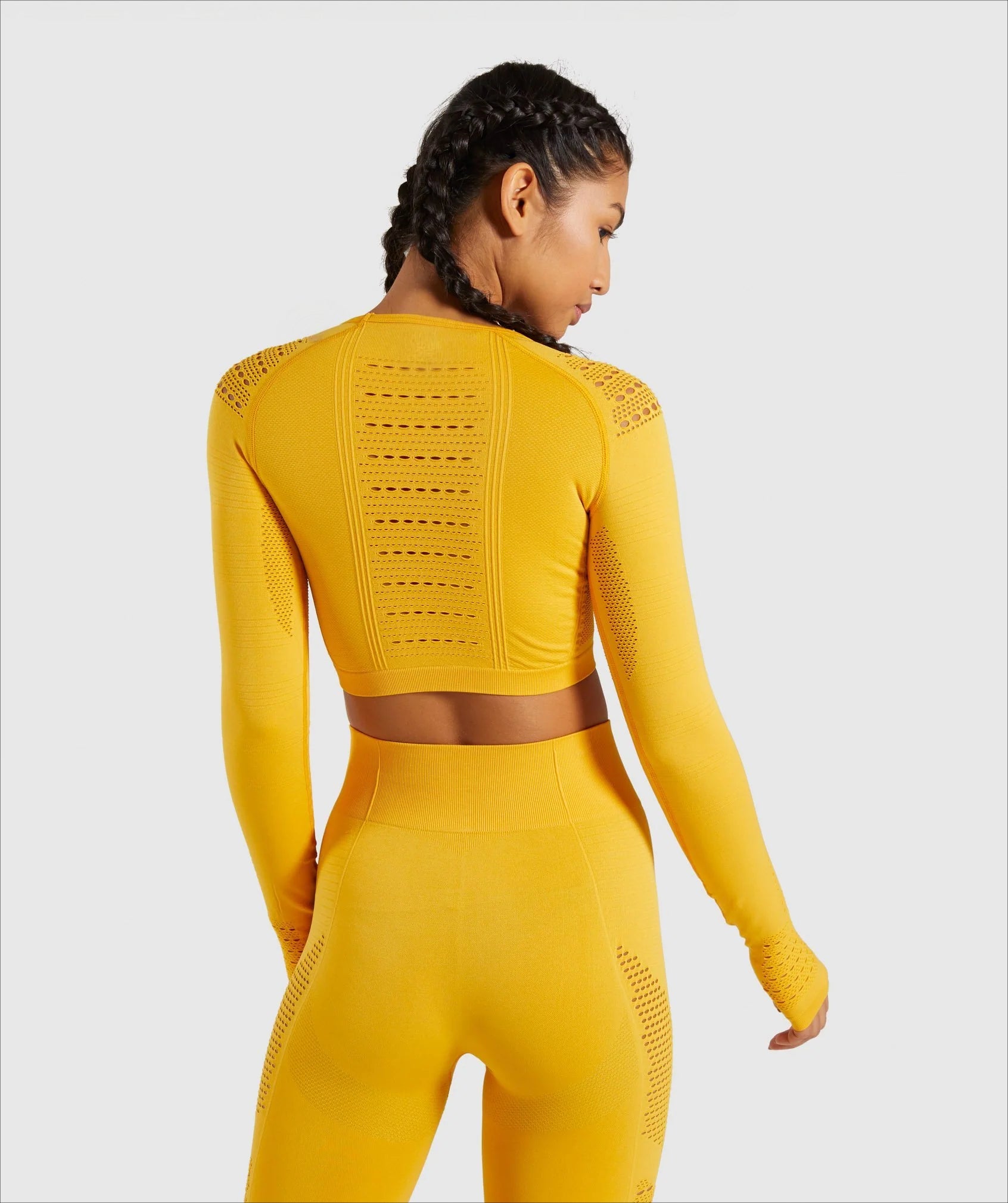 Seamless Women's Yoga Set - High Elasticity & Quick Dry