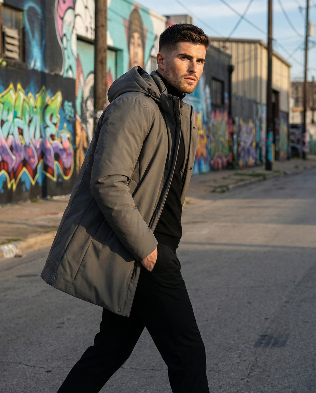 Thick Hooded Winter Coat