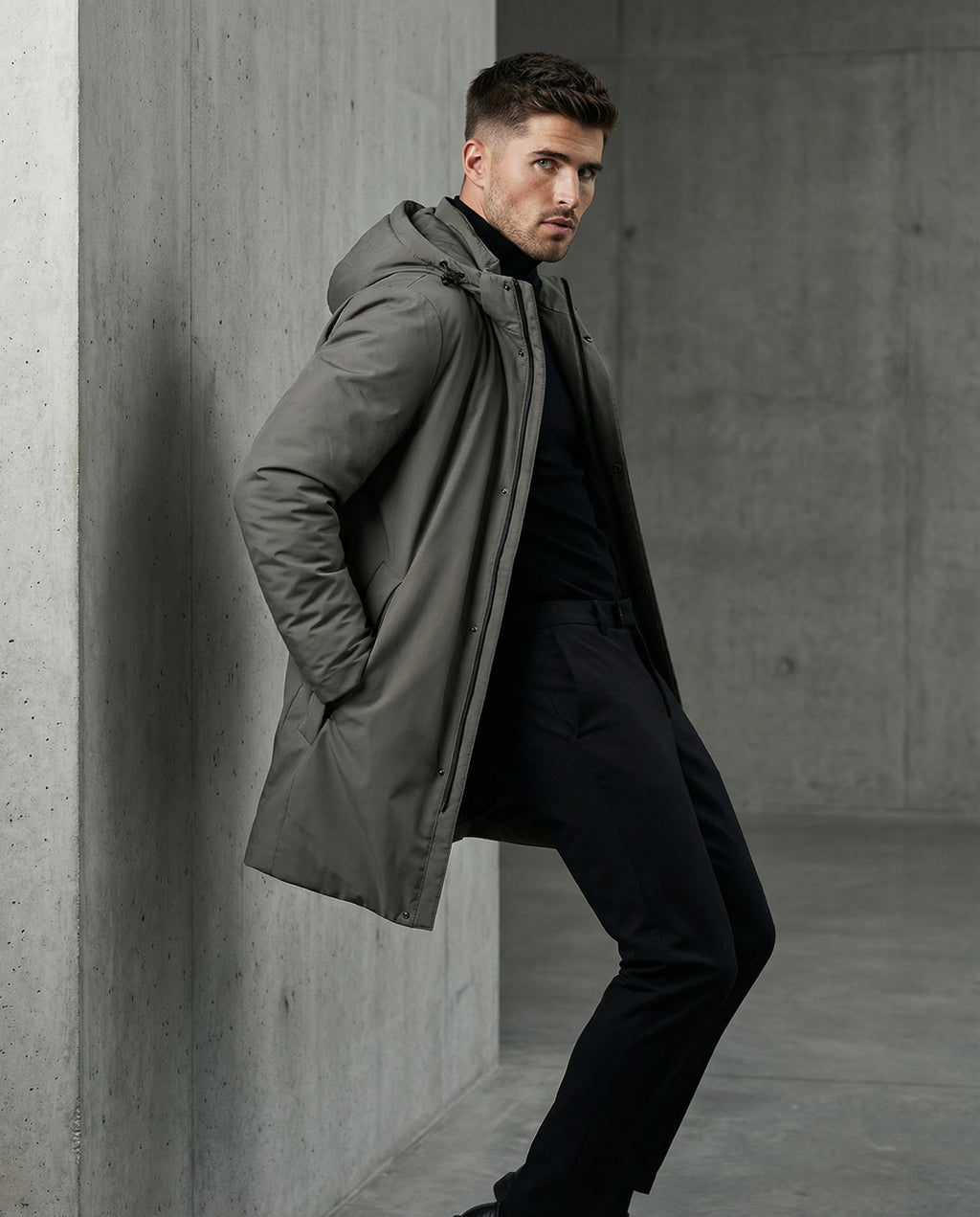 Thick Hooded Winter Coat