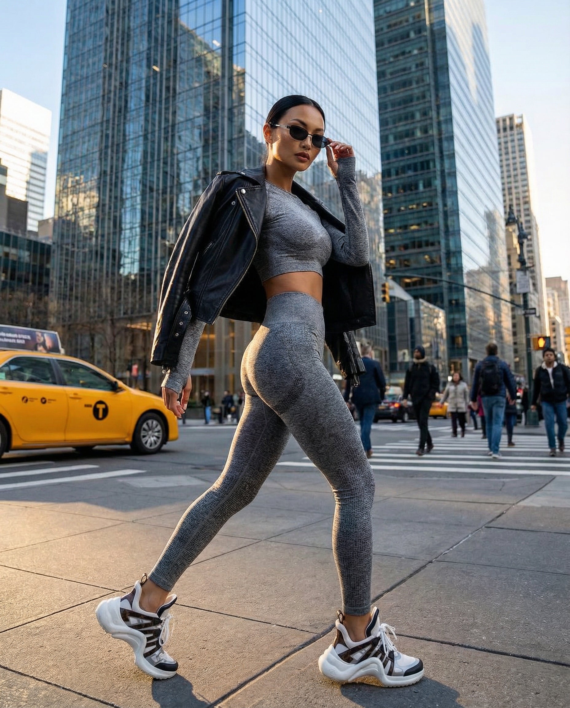 Seamless Long Sleeve Activewear Top for Women