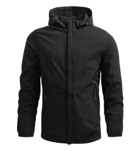 Printed Outdoor Jacket, Windbreaker, Casual Coat