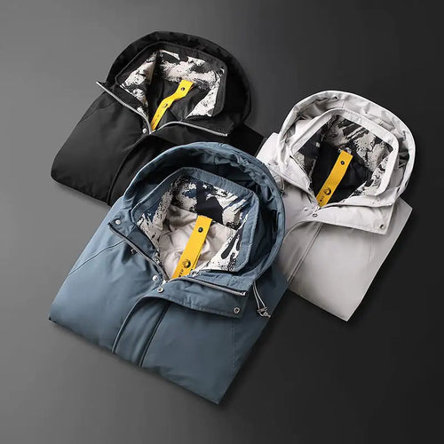Ambrose Bulky Thick Hooded Padded Coat