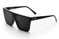 Heat Wave Visual Clarity Damen-Sonnenbrille in Schwarz, polarisiert