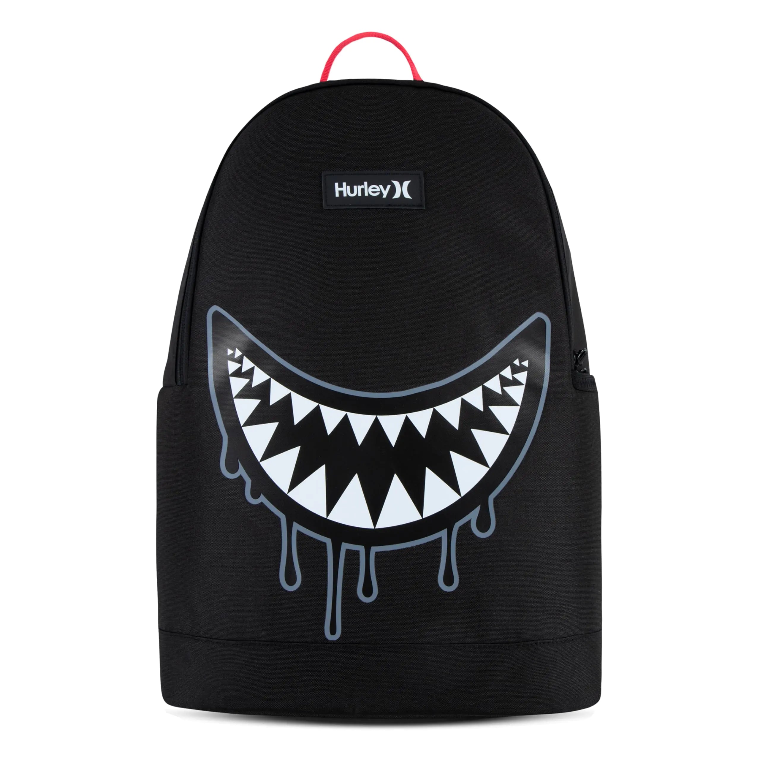 Mochila gráfica Hurley para hombre, color negro/negro, talla única