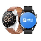 SmartWatch Pro – Stylish Waterproof Smartwatch with 1.32" IPS Display, Leather & Steel Bands, Cross-Platform Compatibility