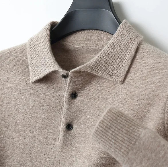 Men's Cashmere Business Pullover