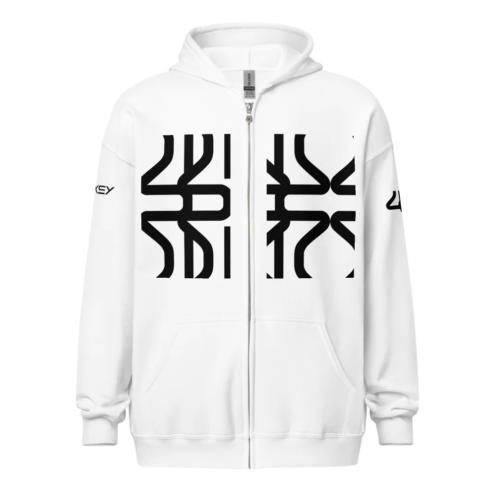 Unisex Heavy Blend Zip Hoodie | Gildan 18600