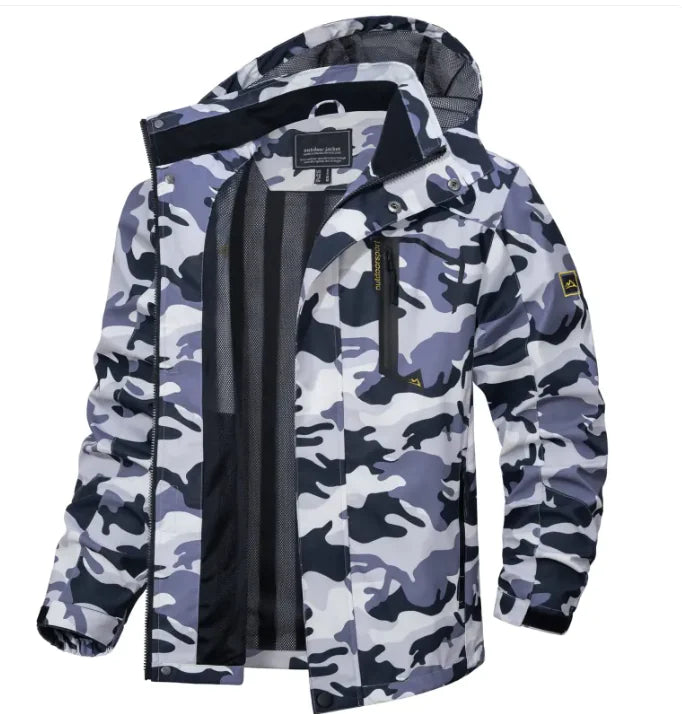 Men’s Windproof Hooded Puffer Jacket – FIT Series