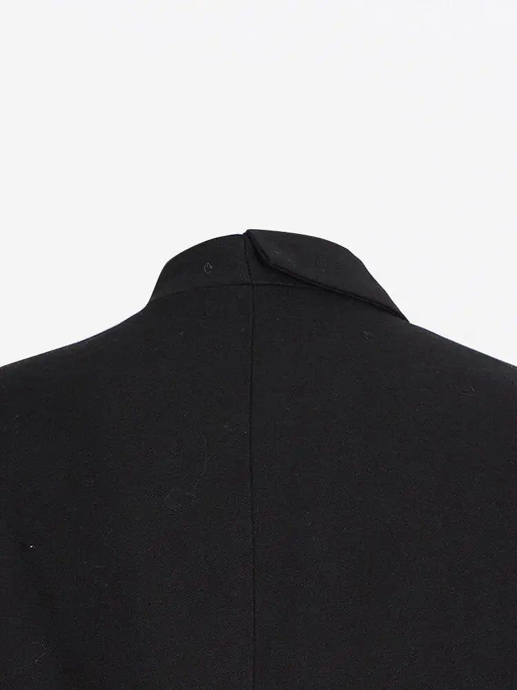 Black Tassel Blazer