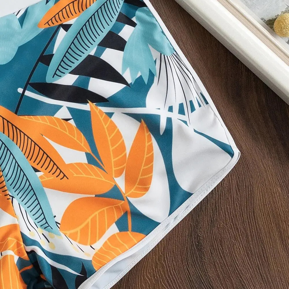 VigoBreviya 2022 Print Gebunden Halter Bademode Frauen Sexy