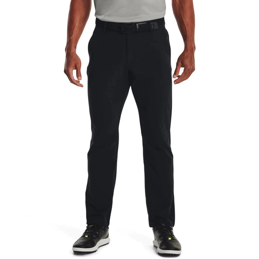 Under Armour Mens Straight Leg Tech Trousers (001) Black/Black/Black 36/30