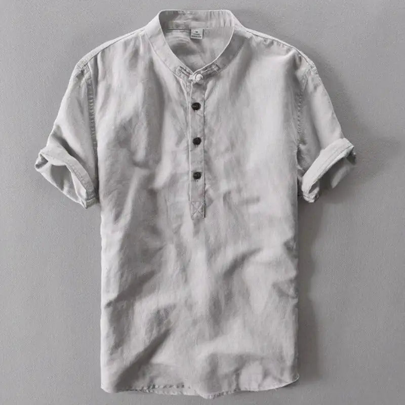 Vintage Shirt Short Sleeve Retro