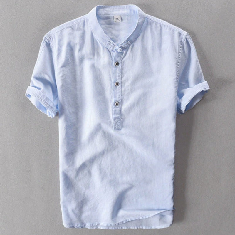 Vintage Shirt Short Sleeve Retro
