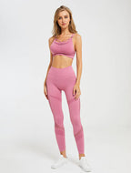 Seamless Hollow Fitness Leggings for Yoga and Gym