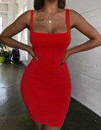 Low Neck Summer Dress