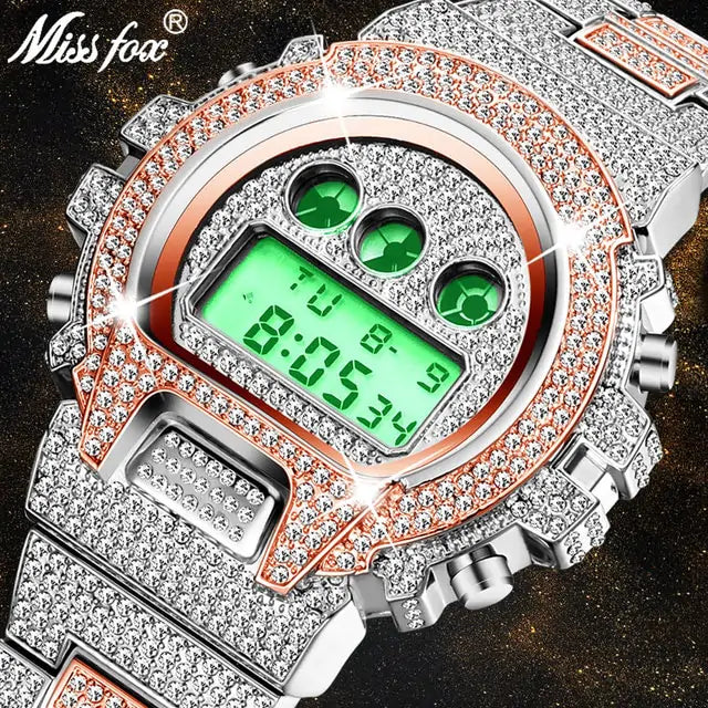 Relojes de cuarzo con diamantes