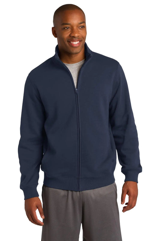 Sport-Tek Mens Full Zip Sweatshirt - True Navy ST259 M