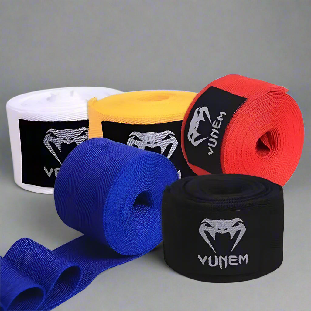 "Boxing Hand Wraps Cotton Elastic for Martial Arts"