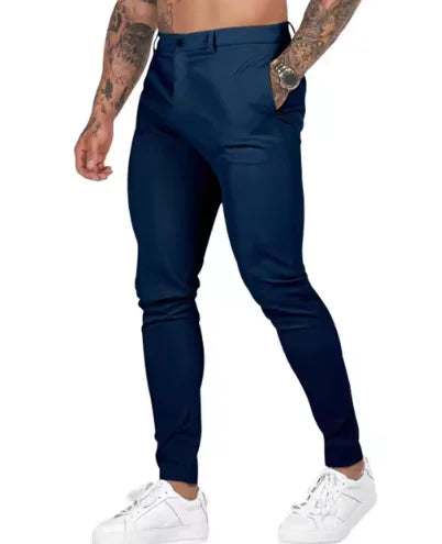 BreezeFit Herren Freizeithose mit schmalem Knöchelbereich