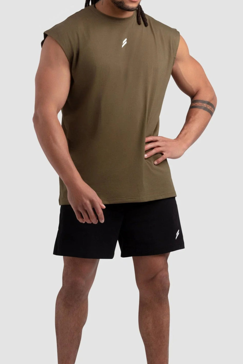 Mens Dri fit  Sleeveless Fitness T-Shirt