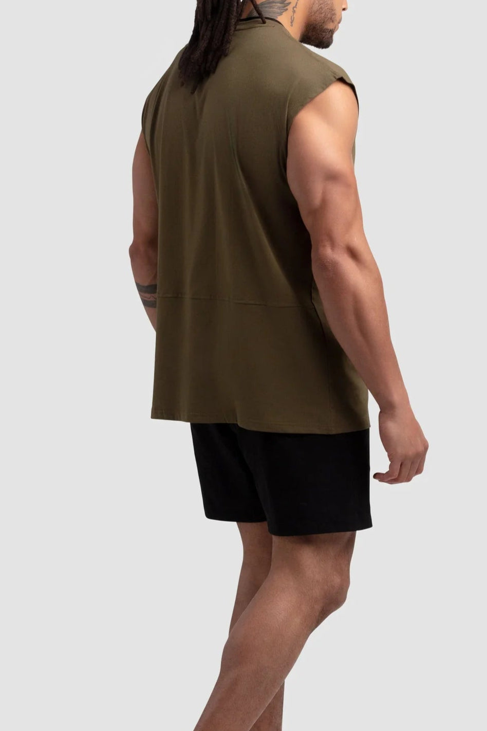 Mens Dri fit  Sleeveless Fitness T-Shirt