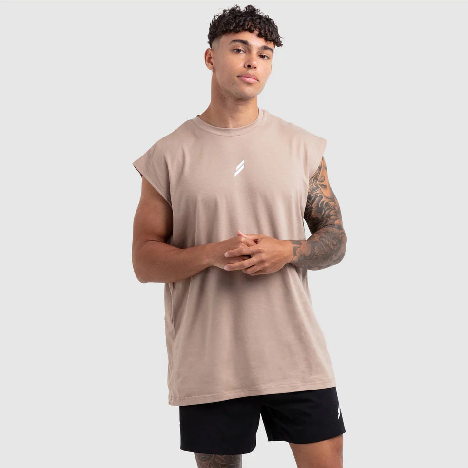 Mens Dri fit  Sleeveless Fitness T-Shirt