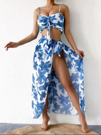 High-Waisted Sexy Women's Bikini Swimsuit